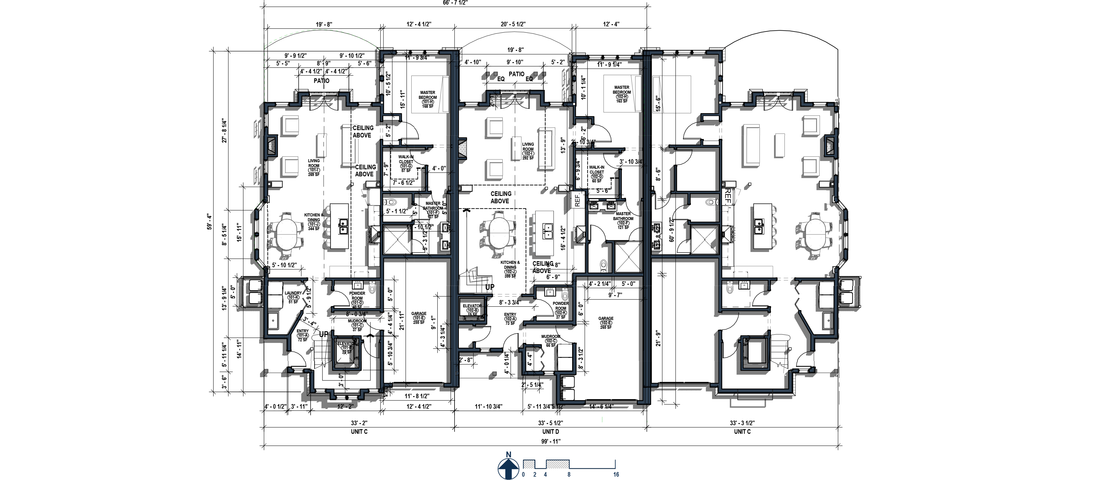 Huntington Apartment Site Plan