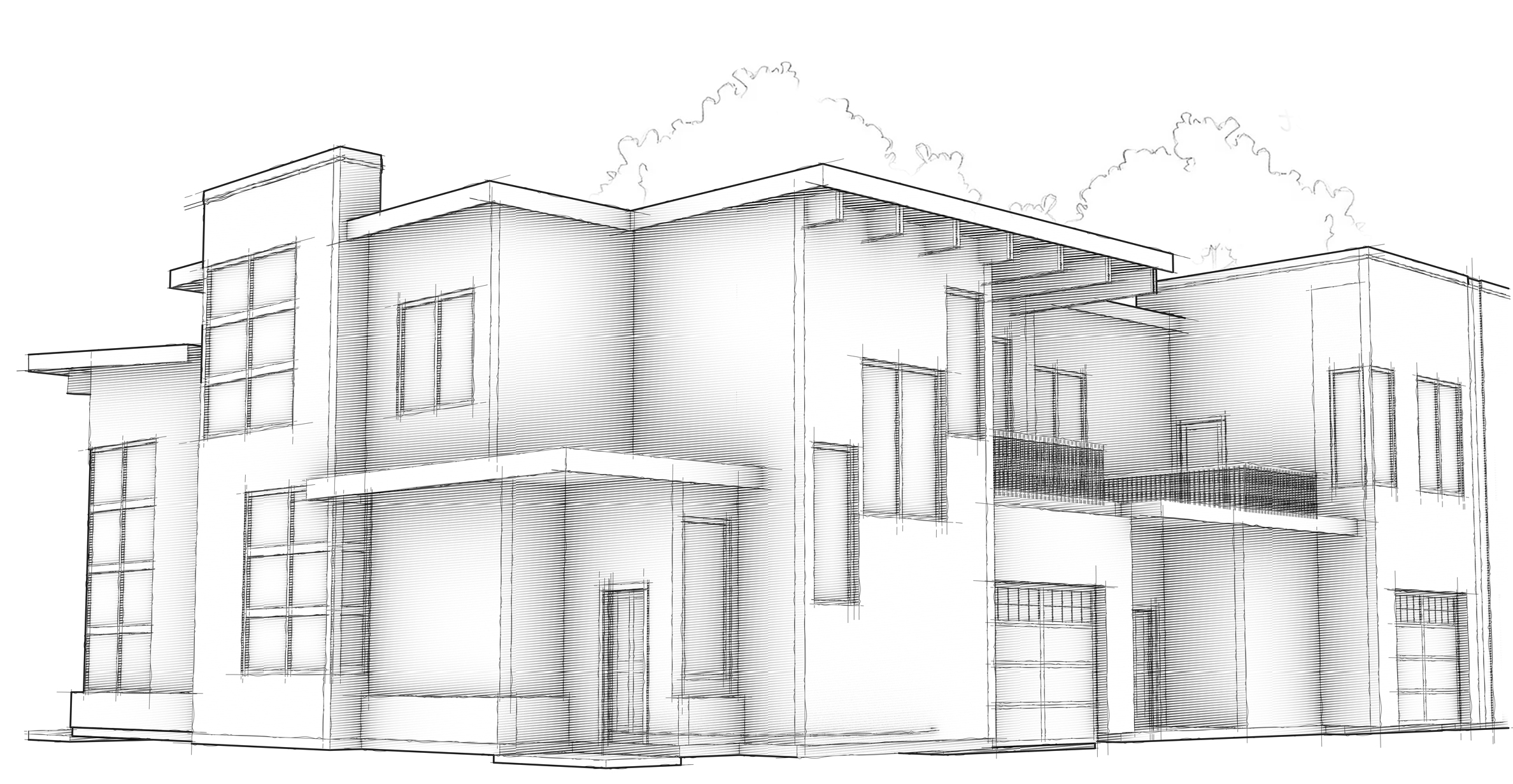 Huntington Apartment Site Plan