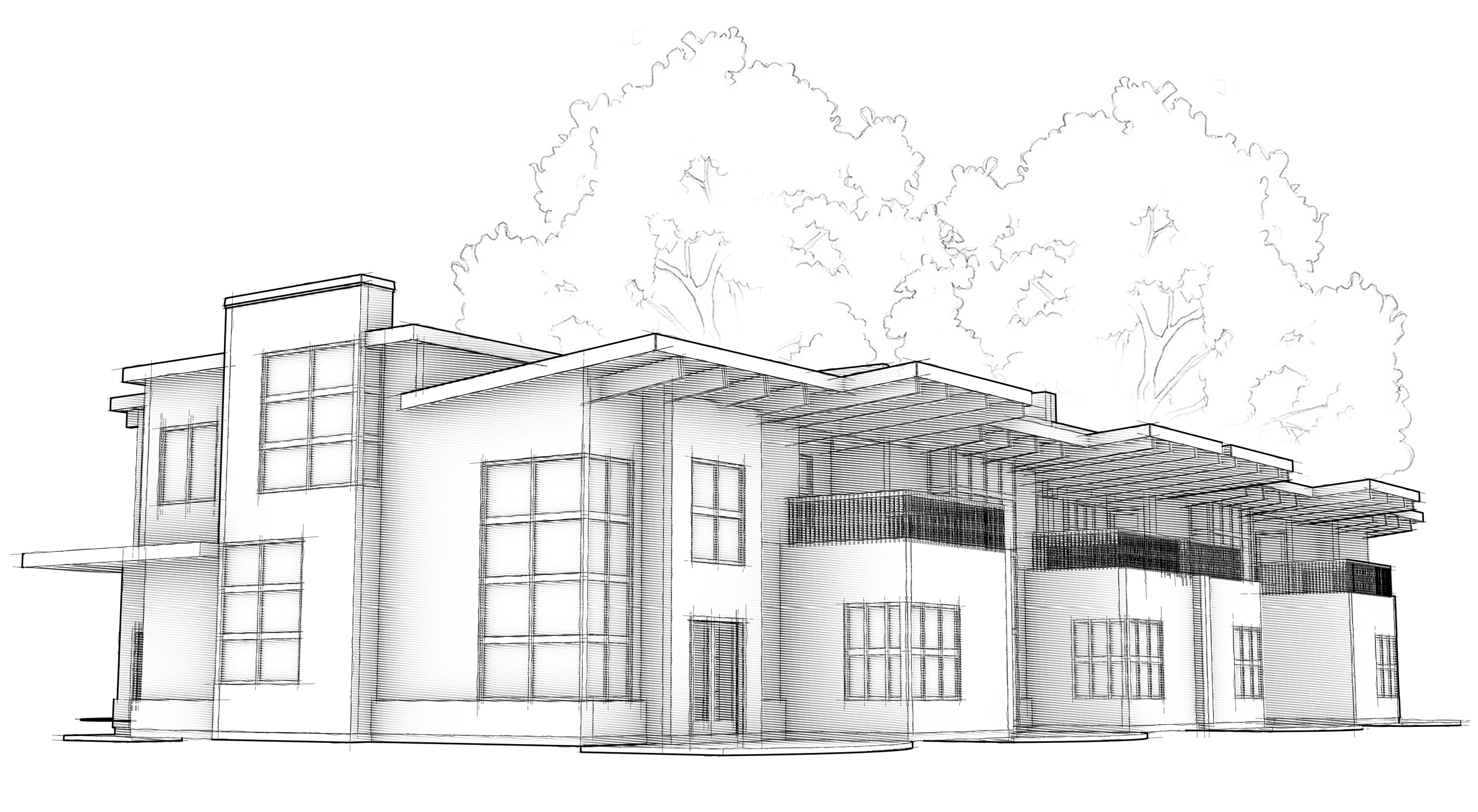 Huntington Apartment Site Plan