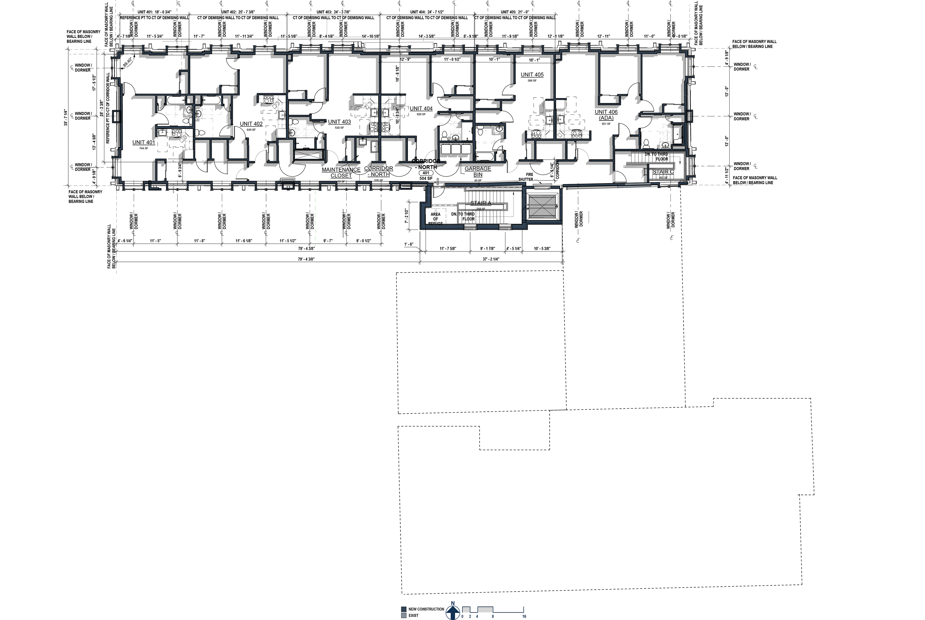 Huntington Apartment lst Floor Plan