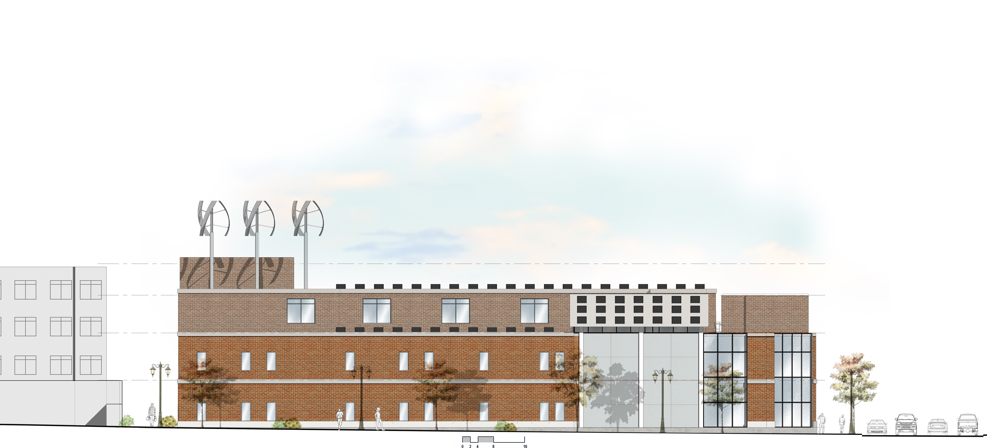 Huntington Apartment Site Plan