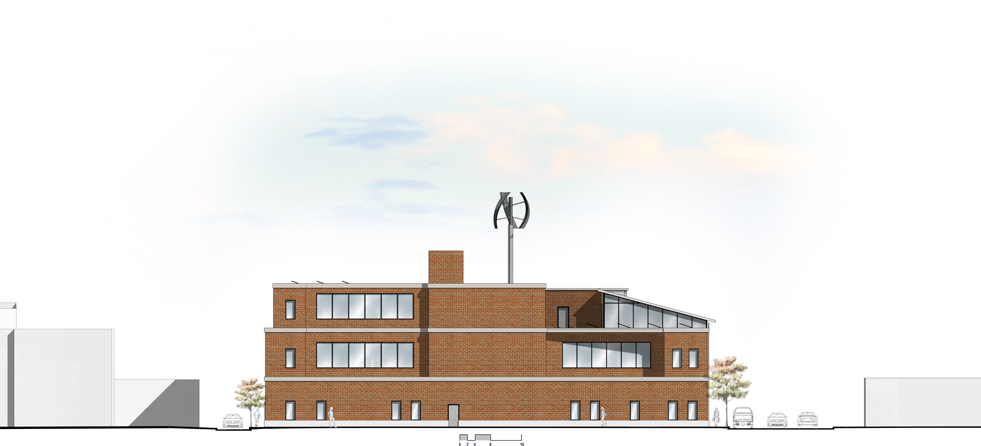 Huntington Apartment Site Plan